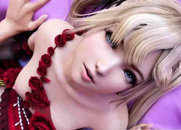 Foxy 3D Superwoman Bounces Up And Down On A Cock