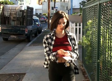 Awesome Hottie Darcie Dolceis Eating Tasty Looking Muff Which Belongs To Her GF