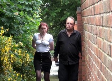 BDSM Fetish Video Of Redhead Sacha Being Tortured By Her Man