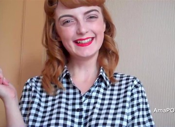 Watch Me Empty My Load Into This Redheads Mouth