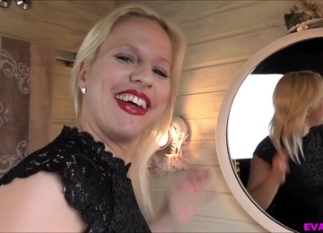 Eva Engel - Face Fuck & Cum Swallow With Pervy Sugardaddy