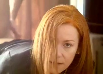 Red Haired Quite Pallid Nympho With Flossy Bum Is Eager For Doggy Sex