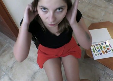 Tattooed Dude Takes His Chance To Fuck Inviting Pussy Of Lovely Kattie Hill