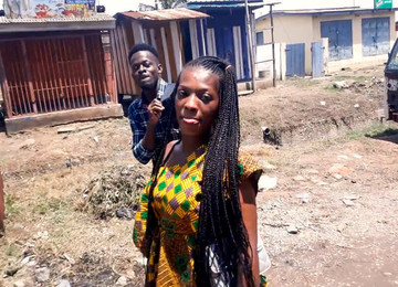 Horny Congolese Couple Meets Up After Work To Fuck Harcore!