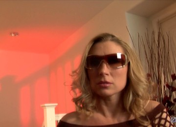 Horny Housewife Devon Lee In Fishnet Enjoys Having Nice Sex