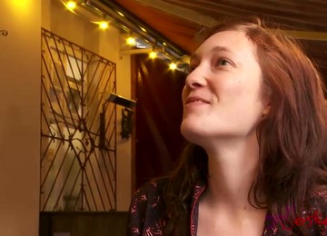 Enchanting Redhead Hussy Porn Interview