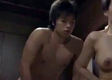 Asian Japanese Boy Found His Moms Adultery