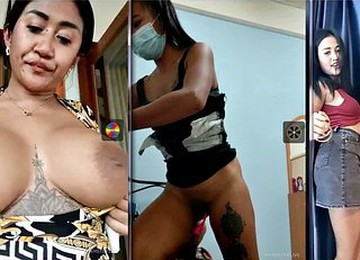 Mv287 Thai Flash In The Bus. Harnah Plays At Friends House