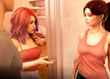 3d Cartoon Story, Visual Novel Anal