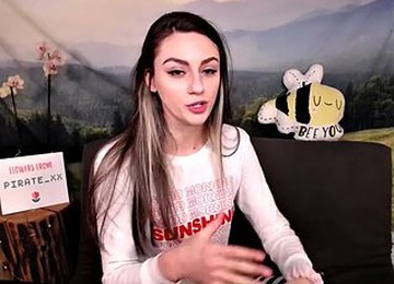 Shy Amateur Brunette Teen On Homemade Webcam