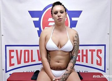 Tori Avano Mixed Nude Wrestling With Oliver Davis In A Battle Of Winners And Losers