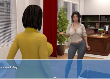 Ehefrau Dreier, 3d Cartoon Wife Black