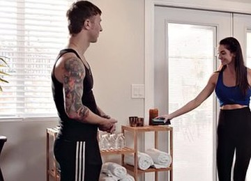 Yoga Milf Gets Her Pussy Pounded By Lucky Guy