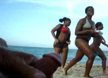 Turned On Amateur Pervert Keeps Jerking Himself On The Public Beach