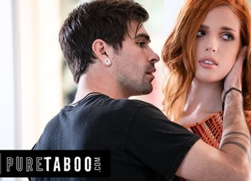 PURE TABOO Scarlett Mae Swallows Her Criminal Ex-Boyfriend's Load Before He's Sent To Jail