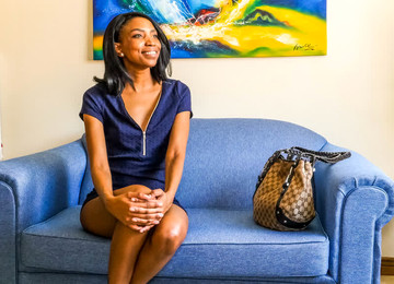 Posh Skinny Model Pretends She's Innocent But Loves Being Roughed Up By Casting Director