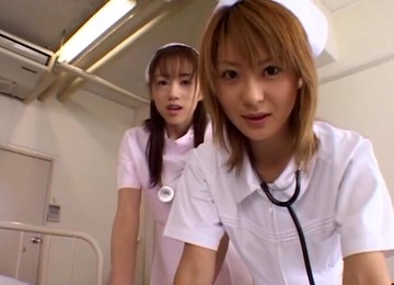 Asian Nurses Team Up To Have Sex With A Patient - Naho Ozawa