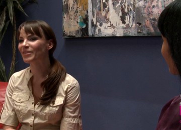 Impatient Lesbians Having A Memorable Steamy Sex