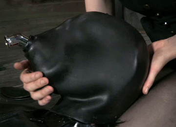Sex-slave In Rubber Suit Is Waiting For Punishment