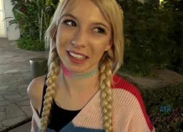 Blond Hair Babe Gf Has Male Milk In Her Amazing Coochie