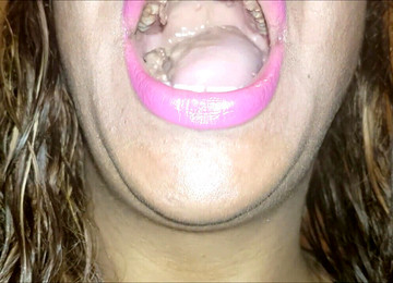 Bbw Eating Food, Tongue Fetish, Mouth Fetish