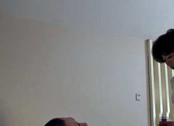 Mature Japanese Masseuse Jerking Off In Hotel