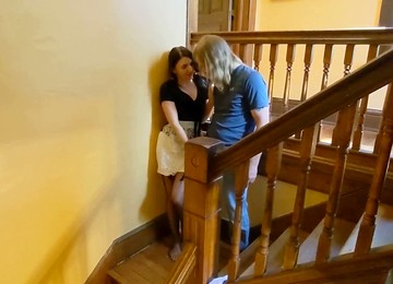 Fishnet Stockings, Sloppy Blowjob