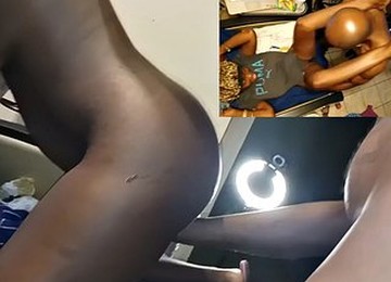 Thot In Texas - Tia Big Plump Ebony Tits - Scene 4