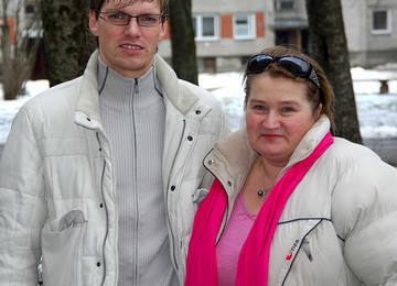 Big Mama With Big Tits Sucking And Fucking - MatureNL