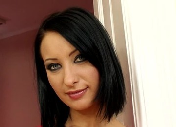 Kinky Brunette Milf Plays With Two Dildos On The Chair