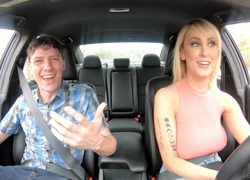 Mature Busty Blonde Vixen Maxim Law Gets Cum On Her Natural Big Tits