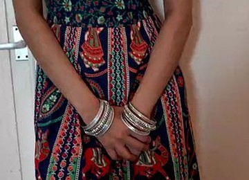 Hot Indian Desi Bhabhi Cheats And Gets Doggy Fucked By Neighbor While Husband Is Away