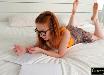 Bratty Sis, All New, Small Tits