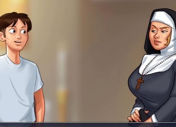 Summertime Saga With Sound, Fat Cartoon Girls, Animation