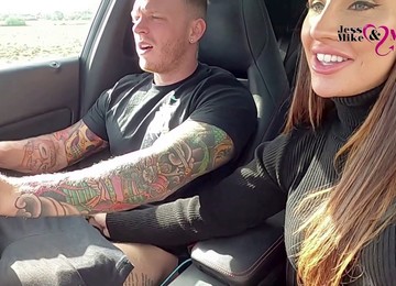 Wife Swallows, Footjob, Real Wife