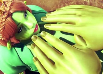 Cartoon Shrek Fuck, She Hulk