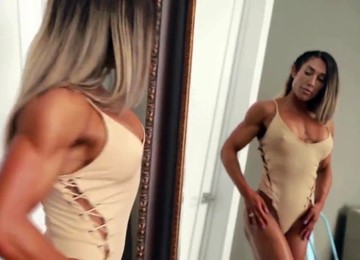 Armwrestling, Muscled Woman, Muskeln