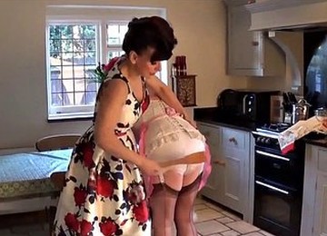 With Madame Angelica Slaps In The Kitchen