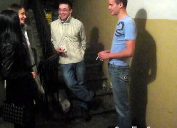 Horny Teen Is Fucked By A Guy's Thick Cock