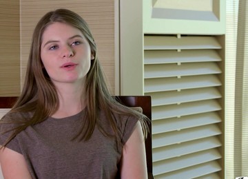 Brunette Alice March Enjoys While Getting Pleasured By Her BF