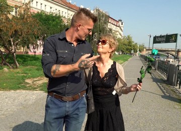 Mature Woman Wearing Lingerie Enjoys During Rough Sex - Romana