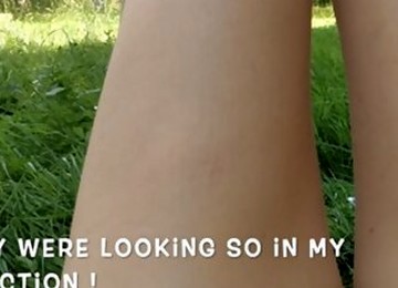 I WAS CAUGHT TANNING NAKED IN PUBLIC