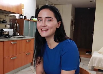 Hardcore MMF Threesome With Alexa Black Wearing Stockings