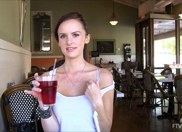 Solo Jayden 2 With Natural Tits And Shaved Pussy Having Fun