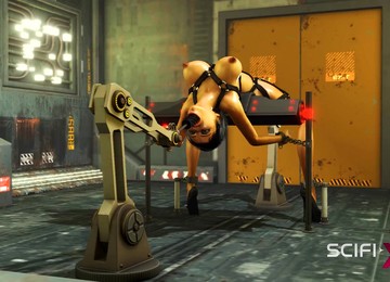 Legendary Upside Down Throat Fuck 3D Porn Video