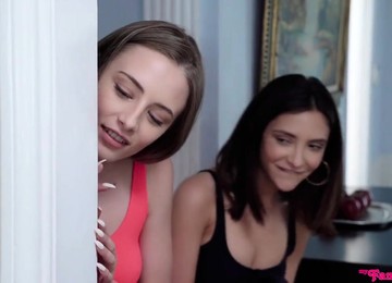 Jane Wilde And Kyler Quinn Teen Threesome Sex