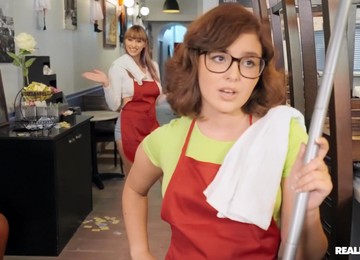 Appetizing Lesbos Strapon Fun Thrilling Porn Video