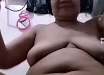 My 67 Year Old Filipino Granny Uses An Eggplant As A Dildo Part 3