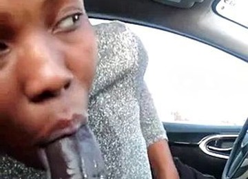 Lil Dick Sucking Ebony Monster