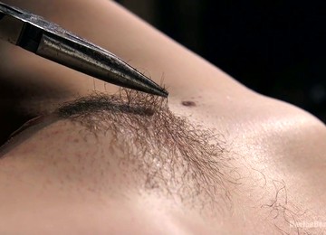 Gagged Slender Whore Lily Labeau Has To Make A Bridge During Bondage